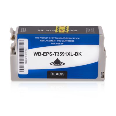 Alternativ-Tinte für EPSON 35XL / T3591 / C13T35914010 XL-Version schwarz