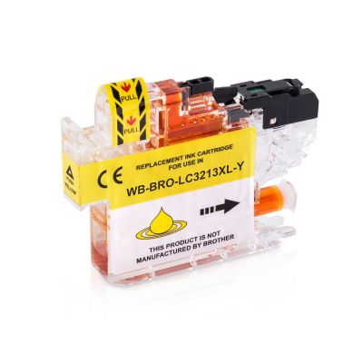 Alternativ-Tinte für BROTHER LC3213Y gelb