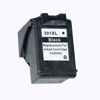 ECO-Tinte / Druckkopf (rebuilt) für HP Nr. 301XL / CH563EE schwarz