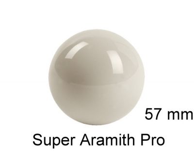 Spielball weiß 57,2mm Super Aramith Pro