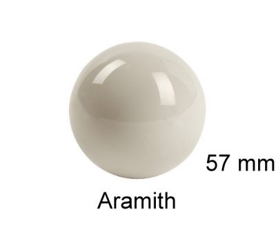 Spielball weiß 57,2mm Aramith