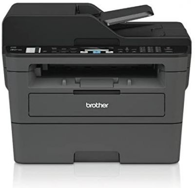 Brother MFC-L2710DN Kompaktes 4-in-1 S/W-Multifunktionsgerät (30 Seiten/Min., Drucken, scannen, kopieren, faxen, A4, echte 1.200x1.200 dpi, USB 2.0, Duplexdruck, LAN) 