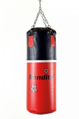 Boxsack "Bandito", Training, ca. 16 kg, schwarz/rot
