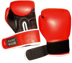 Boxhandschuh "Bandito", schwarz/rot | 8 Uz.