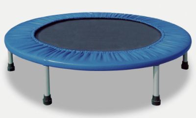 Trampolin GARLANDO, 97 cm Ø, BLAU