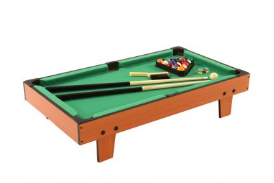 Bandito Billard inkl. Zubehör, braun