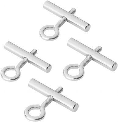 MULTIBROS 4 Stück Endstopper für Kederschiene Kederstopper Blockierungskit 5-6mm oder 8-10mm (5-6 mm) 