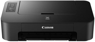 Canon PIXMA TS205 Drucker Farbtintenstrahl DIN A4 (Fotodruck, 4.800 x 600 dpi, USB, optionale XL Tintenpatronen), schwarz 