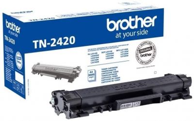 Brother BA77949 TN-2420 Tonerkartusche (für Brother HL-L2310D, HL-L2350DW, HL-L2370DN, HL-L2375DW, DCP-L2510D, DCP-L2530DW, DCP-L2550DN, MFC-L2710DN, MFC-L2710DW, MFC-L2730DW, MFC-L2750DW) schwarz 