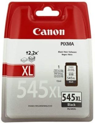 Canon Tintenpatrone PG-545 XL schwarz black - 15 ml ORIGINAL für PIXMA Drucker 