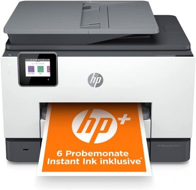 HP OfficeJet Pro 9022e Multifunktionsdrucker (HP+, A4, Drucker, Scanner, Kopierer, Fax, WLAN, LAN, Duplex, HP ePrint, Airprint, mit 6 Probemonaten HP Instant Ink Inklusive) Basalt