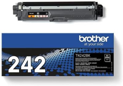 Brother TN242BK Original Tonerkassette TN-242BK schwarz (für Brother HL-3142CW, HL-3152CDW, HL-3172CDW, DCP-9017CDW, DCP-9022CDW, MFC-9142CDN, MFC-9332CDW, MFC-9342CDW) 