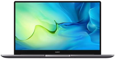 HUAWEI MateBook D 15 2021, Intel Core i5-1135G7, 8GB RAM, 512GB SSD, 15,6" Laptop, FHD FullView Display, Schlankes Metallgehäuse, Fingerabdrucksensor, Windows 11 Home,Low Blue Light, QWERTZ, Grau 