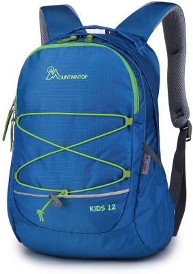 MOUNTAINTOP Children's Backpack, School Backpack, Small Daypack Kinder-rucksack Polyester, light blue