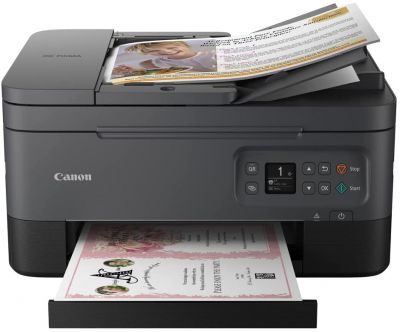 Canon Pixma TS7450a Multifunktionsgerät, WLAN, Tintenstrahldrucker, Schwarz 