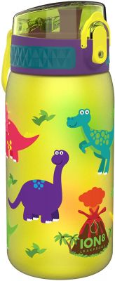 ion8 auslaufsichere Kinder Trinkflasche, Dinosaurier, 400ml