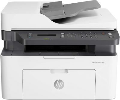 HP Laser 137fwg Laser-Multifunktionsdrucker (Laserdrucker, Kopierer, Scanner, Fax, WLAN) 