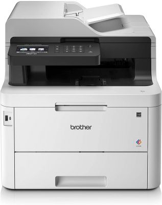 Brother MFC-L3770CDW Kompaktes 4-in-1 Farb-Multifunktionsgerät (24 Seiten/Min.) weiß 