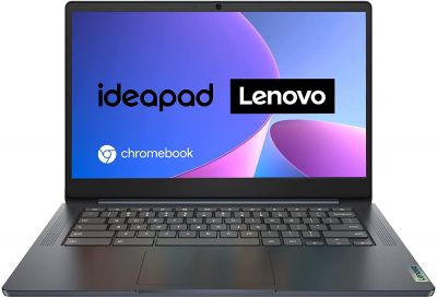 Lenovo IdeaPad 3 Chromebook 35,6 cm (14 Zoll, 1920x1080, Full HD, entspiegelt) Slim Notebook (MediaTek MT8183, 4GB RAM, 64GB eMMC, ARM Mali-G72 MP3, ChromeOS) blau 