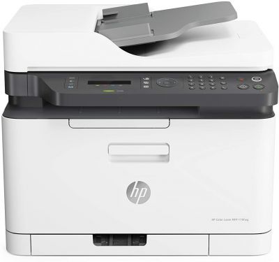 HP Color Laser 179fwg Multifunktions-Farblaserdrucker (Drucker, Scanner, Kopierer, Fax, WLAN, Airprint) 