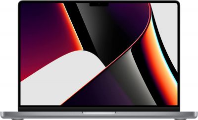 2021 Apple MacBook Pro (14", Apple M1 Pro Chip mit 8‑Core CPU und 14‑Core GPU, 16 GB RAM, 512 GB SSD) - Space Grau 