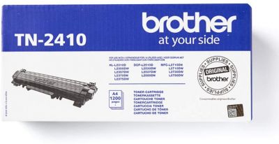 Brother TN-2410 Tonerkartusche (für Brother HL-L2310D, HL-L2350DW, HL-L2370DN, HL-L2375DW, DCP-L2510D, DCP-L2530DW, DCP-L2550DN, MFC-L2710DN, MFC-L2710DW, MFC-L2730DW, MFC-L2750DW) schwarz