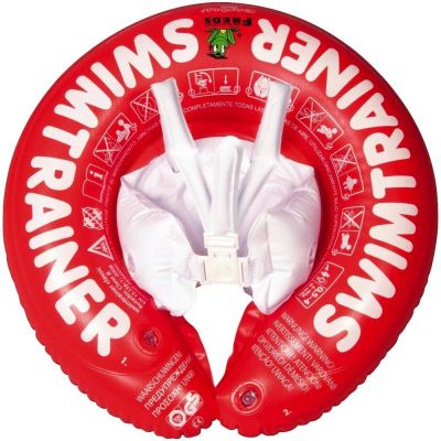 Freds Swim Academy 10102 - Schwimmtrainer Classic, 3 Monate bis ca. 4 Jahre, rot