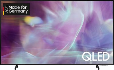 Samsung QLED 4K Q60A TV 43 Zoll (GQ43Q60AAUXZG), Quantum HDR, Quantum Prozessor Lite 4K, 100% Farbvolumen [2021] [Energieklasse G]