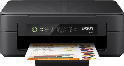 Epson Expression Home XP-2100 3-in-1-Tintenstrahl-Multifunktionsgerät, Drucker (Scanner, Kopierer, WiFi, Einzelpatronen, 4 Farben, DIN A4) Amazon Dash Replenishment-fähig, schwarz 