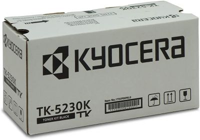 Kyocera TK-5230K Toner Schwarz, Original Tonerkartusche 1T02R90NL0. Kompatibel für ECOSYS M5521cdn, ECOSYS M5521cdw, ECOSYS P5021cdn, ECOSYS P5021cdw 