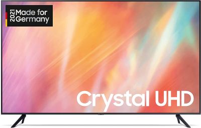 Samsung Crystal UHD TV 4K AU7199 43“ (GU43AU7199UXZG), HDR, Q-Symphony, Boundless Screen [2021] [Energieklasse G]