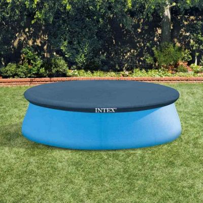 Intex Easy Set Pool Cover - Poolabdeckplane - Ø 244 cm - Für Easy Set Pools