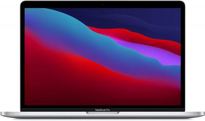 2020 Apple MacBook Pro mit Apple M1 Chip (13", 8 GB RAM, 256 GB SSD) - Silber 