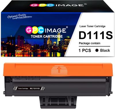 GPC Image MLT-D111S Toner Kompatibel für Samsung MLT D111S D111L Druckerpatronen für Samsung Xpress M2070W M2026W M2026 M2070 M2070F M2070FW M2020 M2020W M2022 M2022W Laser Drucker (Schwarz) 