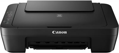 Canon PIXMA MG2555S Drucker Farbtintenstrahl Multifunktionsgerät DIN A4 (Scanner, Kopierer, USB, 4.800 x 600 dpi), schwarz 