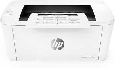 HP LaserJet Pro M15w Laserdrucker (Schwarzweiß Drucker, WLAN, Airprint) weiß