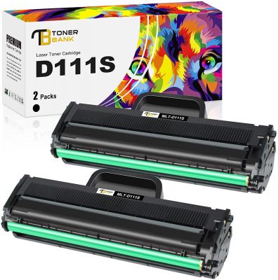 Toner Bank MLT-D111S D111S MLTD111S: für Samsung Xpress M2070W Toner M2070 M2026W M2026 M2070FW M2020 M2022W M2022 M2020W M2070F Tonerkartusche ( Schwarz 2er-Pack ) 