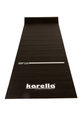 Dartmatte Karella Eco-Star 290 x 60   schw. Poly