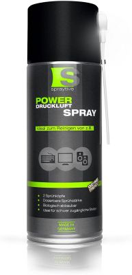 Spraytive ST_400_1 Druckluftspray mit Sprühverlängerung, 400 ml 