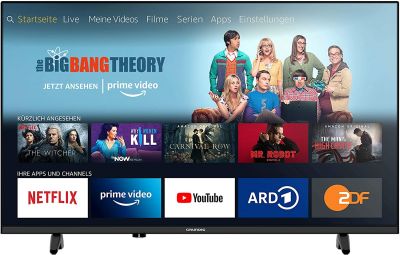 Grundig Vision 6 - Fire TV (40 VAE 60) 101 cm (40 Zoll) Fernseher (Full HD, Alexa-Sprachsteuerung, Magic Fidelity) [Modelljahr 2020] [Energieklasse F]
