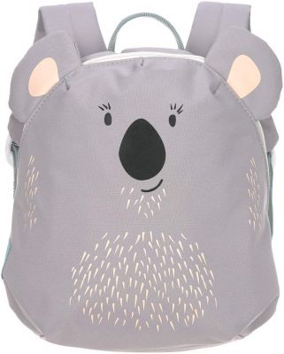 LÄSSIG Kleiner Kinderrucksack für Kita Kindertasche Krippenrucksack mit Brustgurt/Tiny Backpack, 20 x 9 x 24 cm, 3,5 L, Koala
