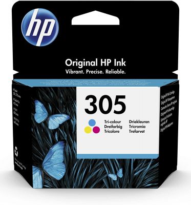 HP 305 Farbe Original Druckerpatrone für HP DeskJet, HP DeskJet Plus, HP ENVY, HP ENVY Pro