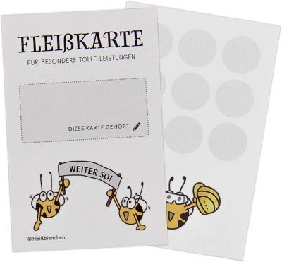 10x MINI Fleißkarte für besondere Leistungen • Platz für 9 Stempel/Aufkleber • Stempelkarte, Belohnungskarte, Motivationskarte, Bonuskarte • Schule, Kindergarten, Haushalt, Zimmer aufräumen 