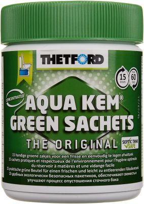 Thetford Aqua Kem Green Sachets 15 Sachets