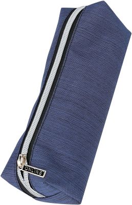 Online Premium-Schlampermäppchen/Pencil Case Blue Shadow I Stylisches Schlamperetui für Jungen & Mädchen I Federmäppchen mit praktischem Reißverschluss I 1 Fach I Ideal für Schule, Uni & Büro, 04003/6