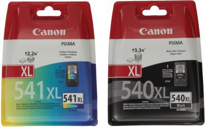 Canon PG540XL-CL541XL Druckkopf XL Schwarz + Farbe 