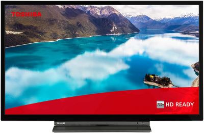 Toshiba 24WL3C63DAX 24 Zoll Fernseher (HD ready, Smart TV inkl. Prime Video / Netflix, Bluetooth, WLAN, Triple Tuner, Works with Alexa) [Energieklasse F]
