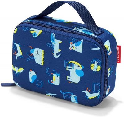 reisenthel thermocase kids OY4066 abc friends blue – Isoliertes Etui mit 1,5l Volumen – Schützt Kosmetika, Lebensmittel & Co. vor Wärme und Schmutz – B 20 x H 14 x T 6,5 cm