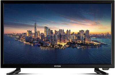 DYON Enter 19 Pro-X2 47,00 cm (19 Zoll) Fernseher (Triple Tuner (DVB-C/-S2/-T2), Hotelmodus, PC-Monitor-Anschluss) [Modelljahr 2021] [Energieklasse F]