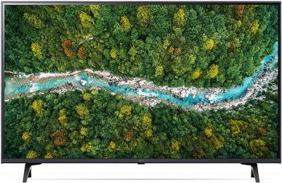 LG 43UP77009LB 108 cm (43 Zoll) UHD Fernseher (4K, 60 Hz, Smart TV) [Modelljahr 2021] [Energieklasse G]